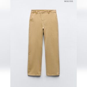 ZARA WRAP CHINO PANTS